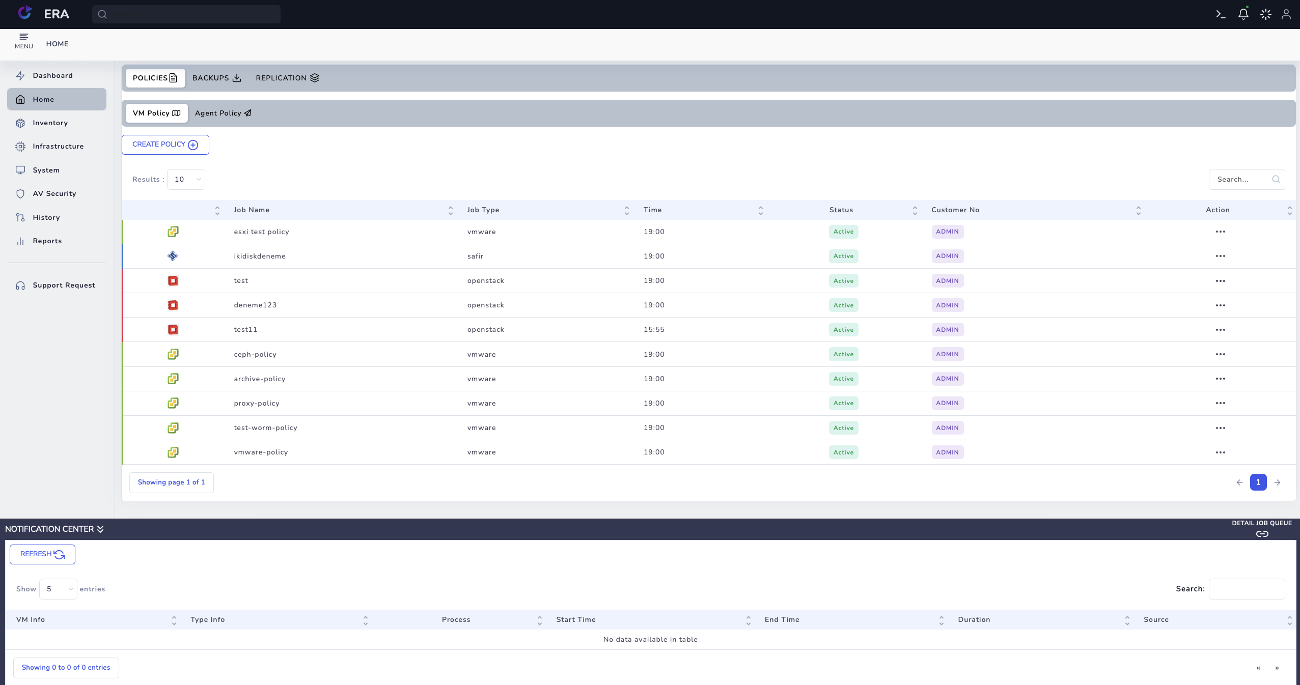 EraBackup Yeni Yedekleme Görevi